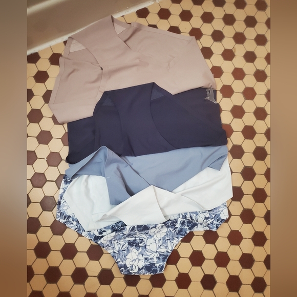 NWT Nautica Intimate No Show, Mid-rise Multicolored Panties. Small Size.5Pk; $45 - Picture 13 of 13
